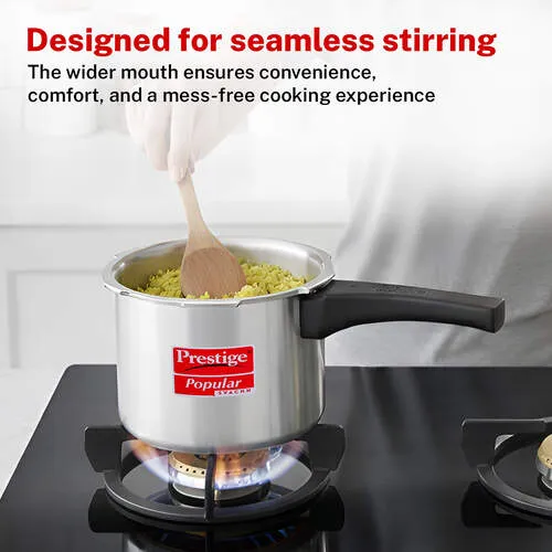 PRESTIGE POPULAR SVACHH ALUMINIUM PRESSURE COOKER 2.0 L (TALL) - Detail View